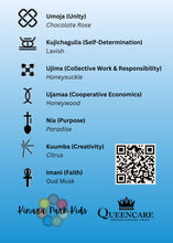 Load image into Gallery viewer, Nia QueenCare Kwanzaa Scent (Paradise)