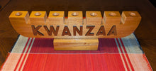 Load image into Gallery viewer, Kwanzaa Kinara Handmade
