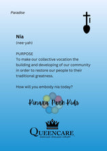 Load image into Gallery viewer, Nia QueenCare Kwanzaa Scent (Paradise)