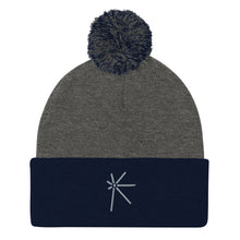 Load image into Gallery viewer, Kuumba SYM GRY Pom-Pom Beanie