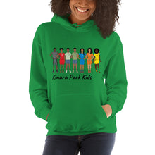 Load image into Gallery viewer, Kwanzaa Kinara Park Kids Unisex Hoodie