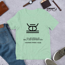 Load image into Gallery viewer, Kujichagulia Self-Determination SYM Short-Sleeve Unisex T-Shirt