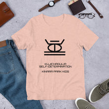 Load image into Gallery viewer, Kujichagulia Self-Determination SYM Short-Sleeve Unisex T-Shirt