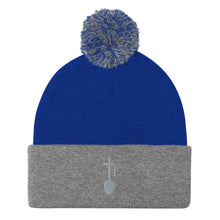 Load image into Gallery viewer, Nia SYM GRY Pom-Pom Beanie
