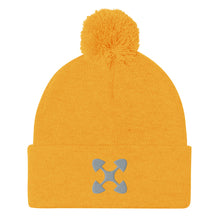 Load image into Gallery viewer, Ujima SYM GRY Pom-Pom Beanie