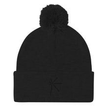 Load image into Gallery viewer, Kuumba SYM BLK Pom-Pom Beanie