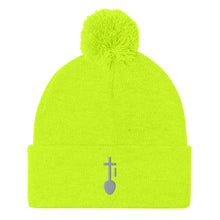 Load image into Gallery viewer, Nia SYM GRY Pom-Pom Beanie