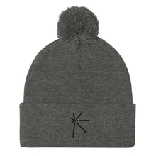 Load image into Gallery viewer, Kuumba SYM BLK Pom-Pom Beanie