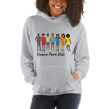 Load image into Gallery viewer, Kwanzaa Kinara Park Kids Unisex Hoodie
