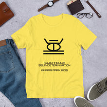 Load image into Gallery viewer, Kujichagulia Self-Determination SYM Short-Sleeve Unisex T-Shirt