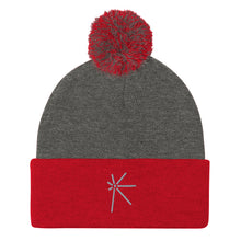 Load image into Gallery viewer, Kuumba SYM GRY Pom-Pom Beanie