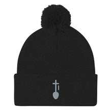 Load image into Gallery viewer, Nia SYM GRY Pom-Pom Beanie