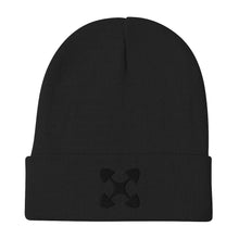 Load image into Gallery viewer, Ujima SYM BLK Embroidered Beanie