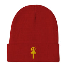 Load image into Gallery viewer, Imani SYM YLW Embroidered Beanie