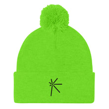 Load image into Gallery viewer, Kuumba SYM BLK Pom-Pom Beanie