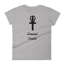 Load image into Gallery viewer, Imani Faith BLK SYM Women&#39;s short sleeve t-shirt