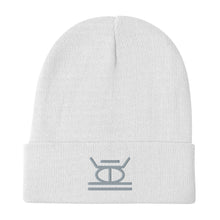 Load image into Gallery viewer, Kujichagulia SYM GRY Embroidered Beanie