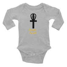 Load image into Gallery viewer, Imani Faith Symbol Infant Long Sleeve Bodysuit