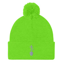 Load image into Gallery viewer, Nia SYM GRY Pom-Pom Beanie