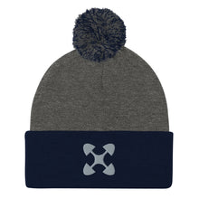 Load image into Gallery viewer, Ujima SYM GRY Pom-Pom Beanie