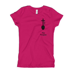 Nia Purpose Symbol Girl's T-Shirt
