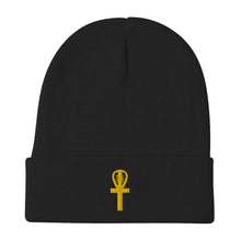 Load image into Gallery viewer, Imani SYM YLW Embroidered Beanie