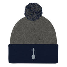 Load image into Gallery viewer, Nia SYM GRY Pom-Pom Beanie