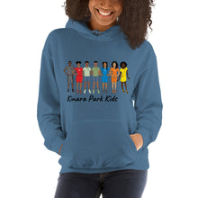 Load image into Gallery viewer, Kwanzaa Kinara Park Kids Unisex Hoodie
