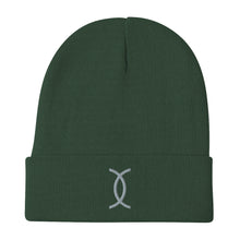 Load image into Gallery viewer, Ujamaa SYM GRY Embroidered Beanie