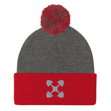 Load image into Gallery viewer, Ujima SYM GRY Pom-Pom Beanie