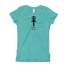 Load image into Gallery viewer, Imani Faith Symbol Girl&#39;s T-Shirt