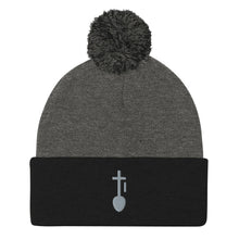 Load image into Gallery viewer, Nia SYM GRY Pom-Pom Beanie