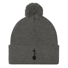Load image into Gallery viewer, Nia SYM BLK Pom-Pom Beanie