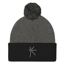 Load image into Gallery viewer, Kuumba SYM GRY Pom-Pom Beanie