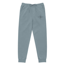 Load image into Gallery viewer, KENNEM Black Unisex pigment dyed sweatpants