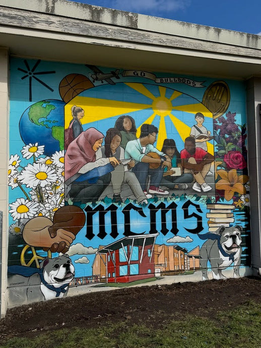 Mill Creek Middle School Mural Project (Kent, WA)