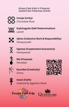 Load image into Gallery viewer, Kujichagulia QueenCare Kwanzaa Scent (Lavish)
