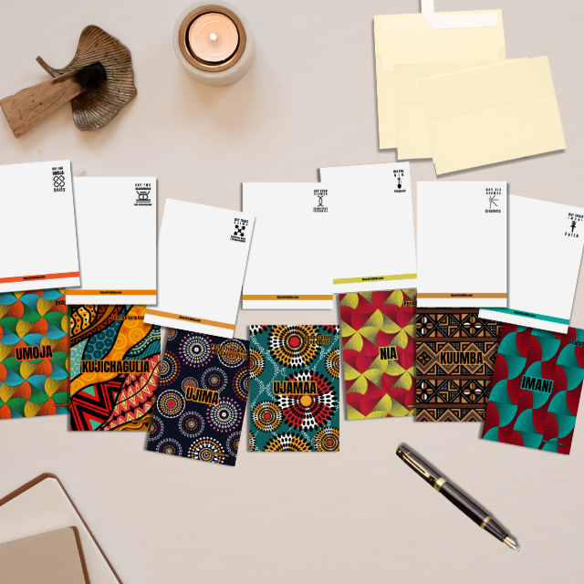 Heritage Kwanzaa Stationery Set
