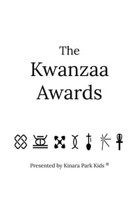 Kwanzaa Awards PLAQUE