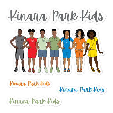 Kinara Park Kids Bubble-free stickers