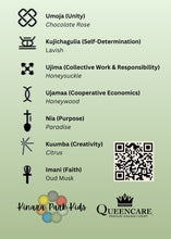 Load image into Gallery viewer, Ujamaa QueenCare Kwanzaa Scent (Honeywood)