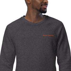 Kinara Park Kids Orange Unisex organic raglan sweatshirt