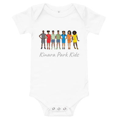 Kinara Park Kids GRY Baby short sleeve one piece