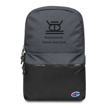 Load image into Gallery viewer, Kujichagulia Embroidered Champion Backpack