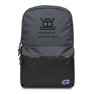 Kujichagulia Embroidered Champion Backpack