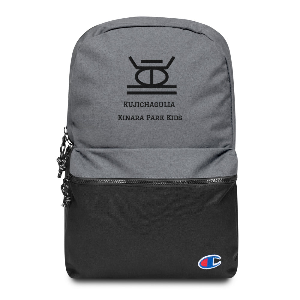 Kujichagulia Embroidered Champion Backpack