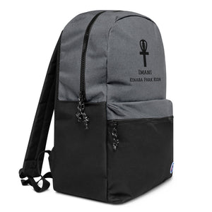 Imani Embroidered Champion Backpack