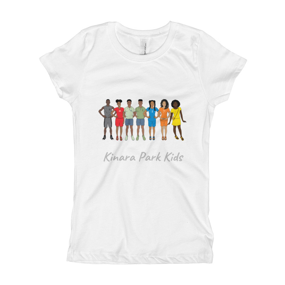 Kinara Park Kids GRY SYM Girl's T-Shirt