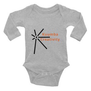 Kuumba Creativity Symbol Infant Long Sleeve Bodysuit