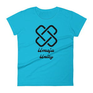 Umoja Unity BLK SYM Women's short sleeve t-shirt